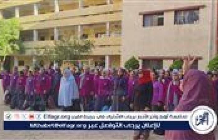 انتظام الدراسة في 3998 مدرسة لاستقبال مليون و967 ألفا و448 في الدقهلية...صور طالبا وطالبة