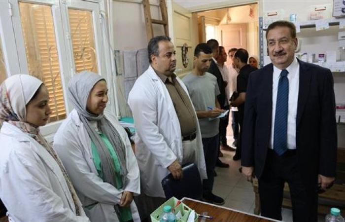 محافظ المنوفية يتفقد إنشاءات مبنى الرمد الجديد باستثمارات 40 مليون جنيه