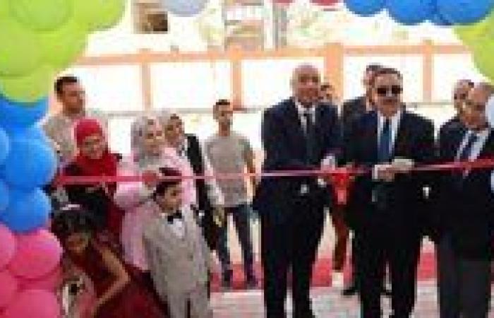 باستثمارات 28 مليون جنيه.. محافظ المنوفية يفتتح مدرسة شبين الكوم للغات بحى شرق