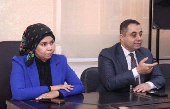 وكيل الوزارة يجتمع ومديري الإدارات الفنية بالمديرية لمناقشة خطة المرور على المنافذ الطبية