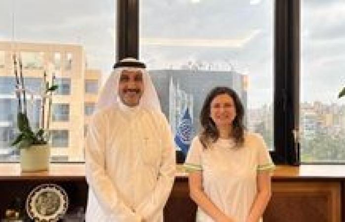 المطيري المدير العام لمنظمة العمل العربية يلتقي  المديرة الإقليمية لمنظمة العمل الدولية للدول العربية