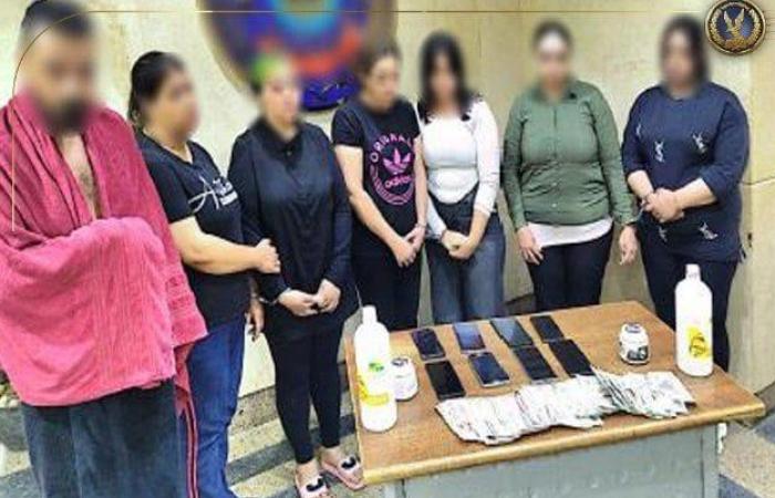 الداخلية تضبط 6 فتيات لممارسة أعمال منافية داخل نادي صحي بالقاهرة