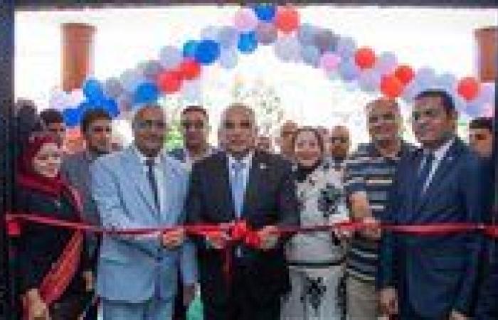 رئيس جامعة طنطا يفتتح أعمال التطوير والتجديدات بكلية علوم الرياضة
