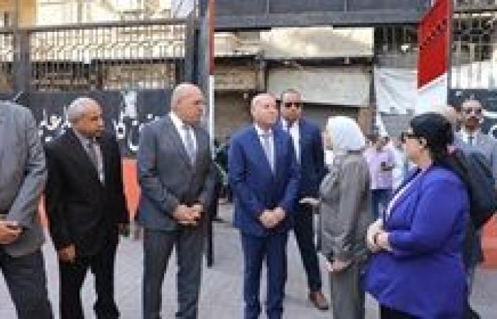 محافظ القاهرة يتفقد عدد من المدارس لمتابعة انتظام العملية التعليميةبمناسبة بدء العام الدراسي الجديد 2025