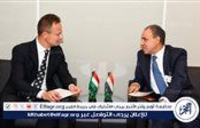 وزير الخارجية يلتقي وزير الخارجية والتجارة المجري على هامش أعمال الجمعية العامة للأمم المتحدة