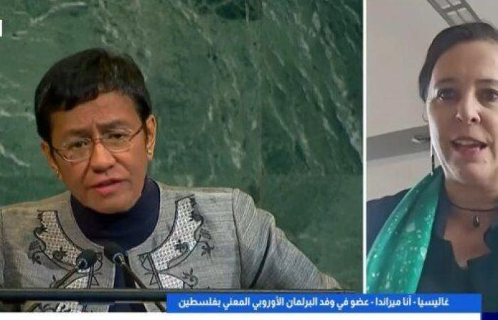 عضو وفد البرلمان الأوروبي: إسرائيل دولة إرهابية تقوم بعمل إبادة جماعية