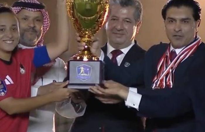 منتخب مصر لسيدات الميني فوتبول يتوج ببطولة كأس العالم بعد الفوز على البرازيل