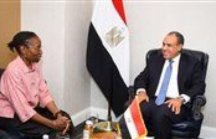 وزير الخارجية يلتقي رئيسة مجموعة الأزمات الدولية.. وحرب غزة وأزمة السودان أبرز الملفات على طاولة المناقشات