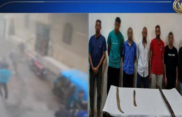 الداخلية تكشف ملابسات فيديو مشاجرة بالأسلحة البيضاء بالمنيا