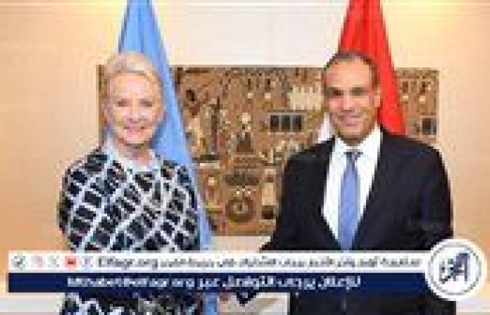 وزير الخارجية يلتقى بالمديرة التنفيذية لبرنامج الغذاء العالمي