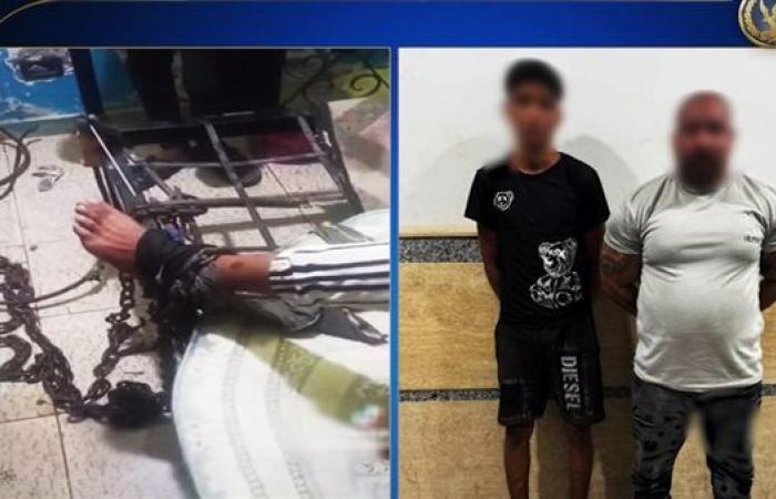 الداخلية تكشف ملابسات فيديو تقييد أب لنجله بجنزير في أكتوبر