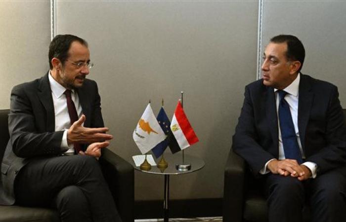 رئيس الوزراء يلتقي الرئيس القبرصي بمقر الأمم المتحدة بنيويورك.. صور