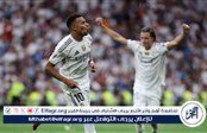 تشكيل ريال مدريد المتوقع أمام ليفانتي في الدوري الإسباني