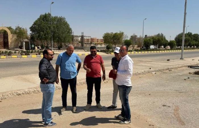 رئيس جهاز مدينة أسيوط الجديدة يتابع أعمال الصيانة وتنسيق الموقع ومشروعات الغاز الطبيعي