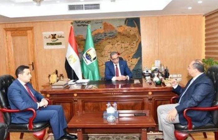 رئيس هيئة تنمية الصعيد يلتقي محافظ الفيوم لبحث آليات الاستغلال الأمثل للفرص الاستثمارية