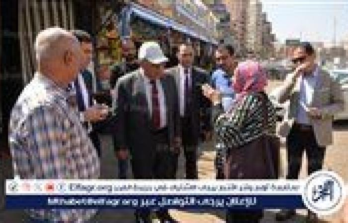 محافظ الدقهلية يتفقد معرض بيع السلع بقناة السويس..صور