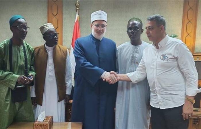 وفد السنغال يلتقي وكيل الأزهر لمناقشة تدريب الأئمة والوعاظ في مصر
