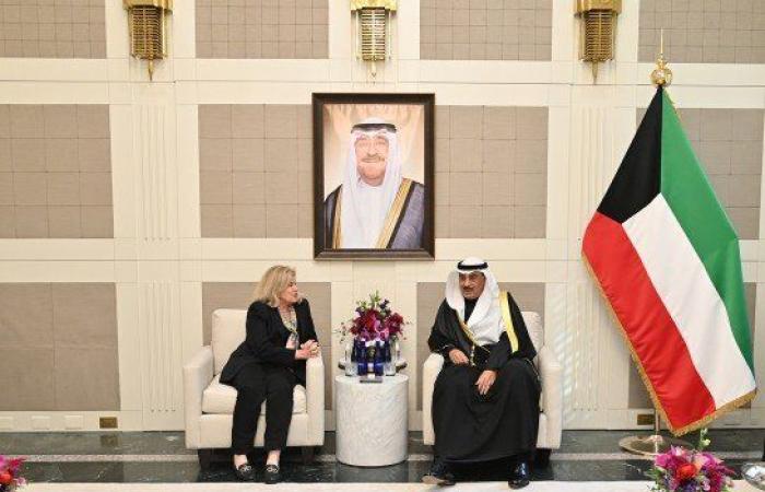ولي العهد الكويتي يستقبل رؤساء شركات وأعضاء من غرفة التجارة الأمريكية في نيويورك