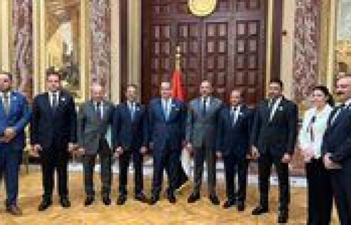 احتفاء خاص بالنائب أحمد دياب أثناء استلامه كارنيه عضوية مجلس الشيوخ 2025 ..صور