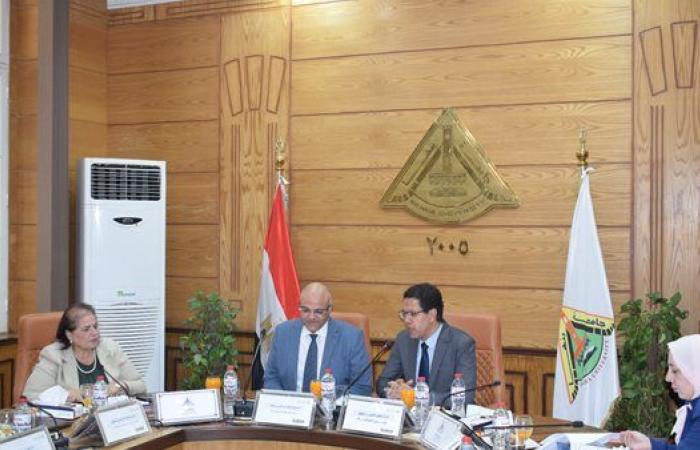 مجلس جامعة بنها بحضور محافظ القليوبية.. تعاون مشترك لدعم التنمية وخدمات المجتمع