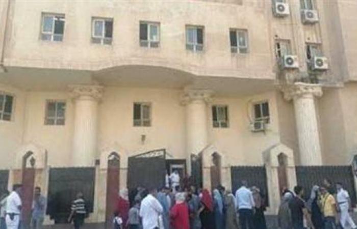 وصول الطفل ياسين إلى مقر محكمة إيتاي البارود الابتدائية