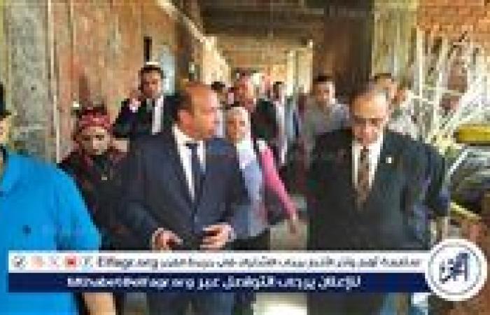 جولة ميدانية داخل مبنى العيادات الخارجية الجديد بالقصر العيني لمتابعة أعمال التطوير