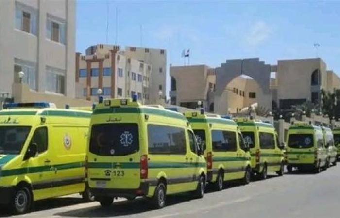إصابة 7 أشخاص في انقلاب ميكروباص بطريق القاهرة أسيوط الصحراوي بالفيوم