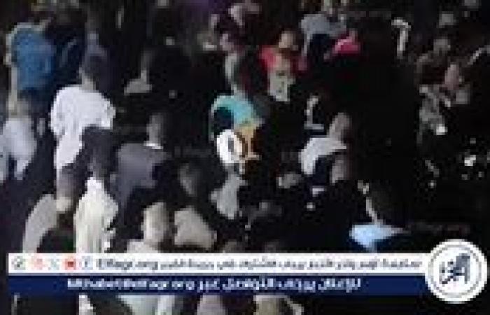 سقوط سيارة نصف نقل في نهر النيل بالمنيا