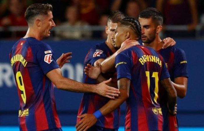 لقاء ملاحقة الصدارة.. تشكيل برشلونة أمام ريال أوفييدو في الدوري الإسباني
