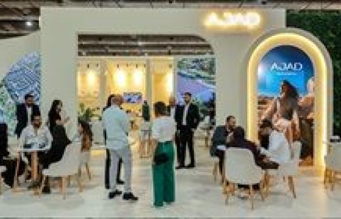 إقبال قوي على جناح «AJAD Developments» في معرض سيتي سكيب مصر 2025
