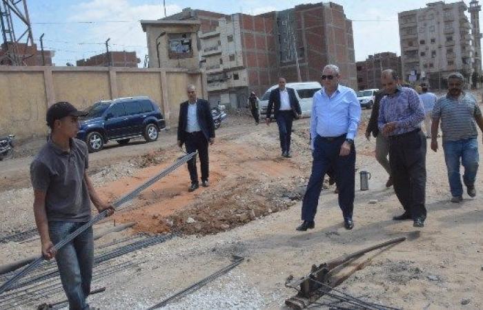 محافظ الغربية في جولة مفاجئة بكفر الزيات لمتابعة مشروعات التطوير
