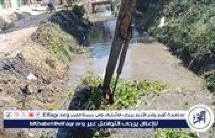 حملات مكبرة لتطهير الترع والمصارف بمراكز وقرى أسيوط