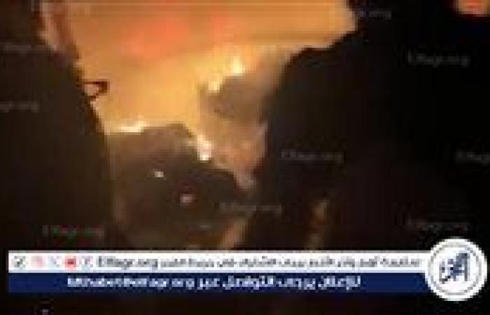 عاجل..حريق هائل في مصنع بالمنطقة الصناعية بالمحلة الكبرى