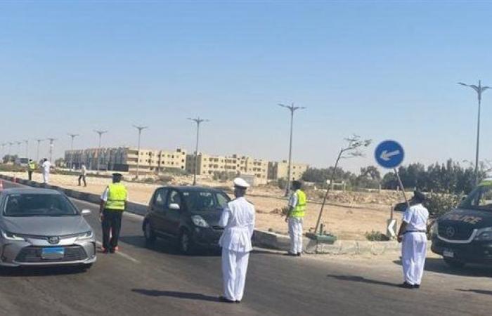 النشرة المرورية.. سيولة وحملات مكبرة وتحويلات لإنشاء المونوريل بالجيزة