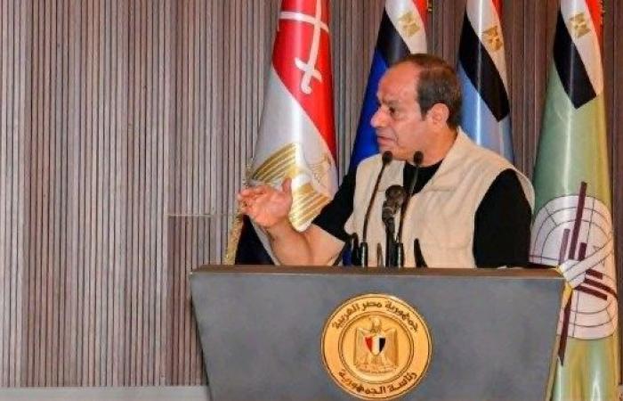السيسي: شباب مصر الأمل .. والأكاديمية العسكرية صرح متجدد لتطوير القدرات وبناء المستقبل