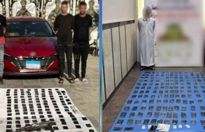 بأكثر من 129 مليون جنيه مخدرات.. سقوط عناصر بؤر إجرامية شديدة الخطورة بالمحافظات
