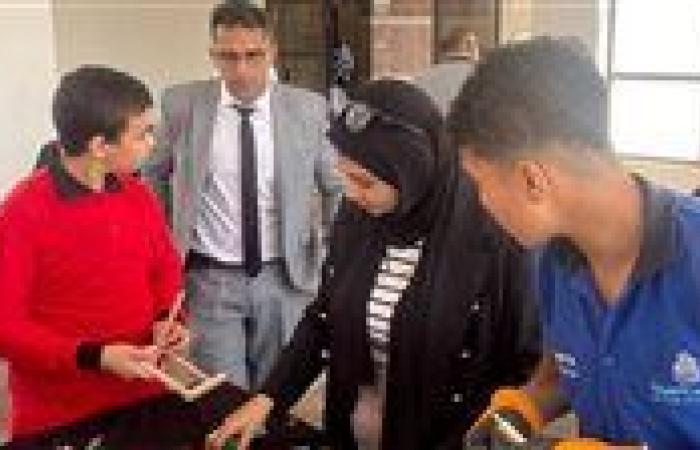 مدرسة دمياط الجديدة للتكنولوجيا التطبيقية تشارك بمهرجان صناعة الأثاث