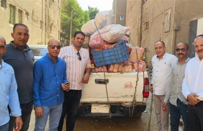 ضبط 50 ألف قطعة حلوى منتهية الصلاحية بالفيوم