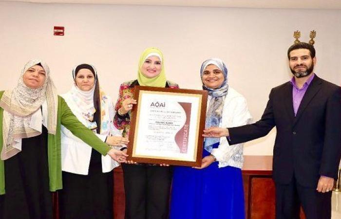 معهد بحوث الإلكترونيات أول مؤسسة مصرية تحصل على شهادة إدارة الذكاء الاصطناعي من المعهد الأمريكي للاعتماد (AQAI)