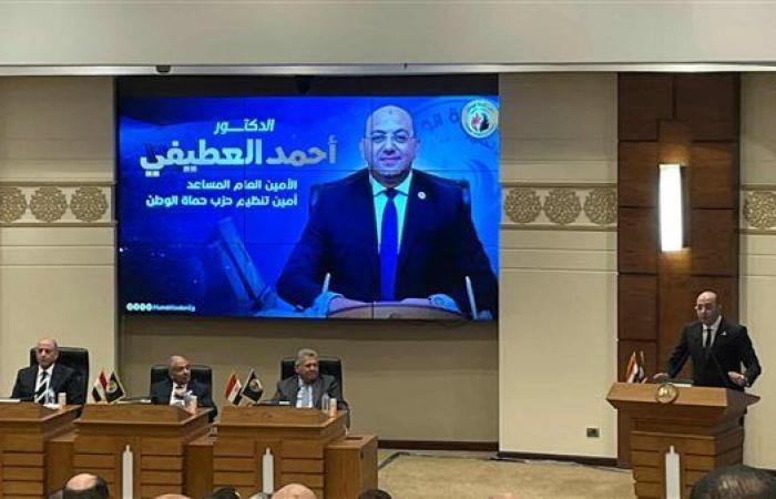 حماة الوطن يعلن اعتذار الدكتور أشرف الشيحي وتولي الفريق محمد عباس حلمي رئاسة الحزب