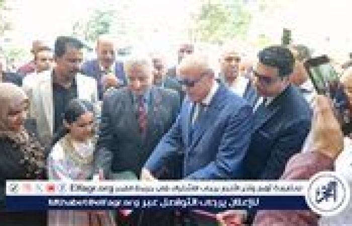 محافظ الأقصر يفتتح فرع مكتبة مصر العامة بالكرنك