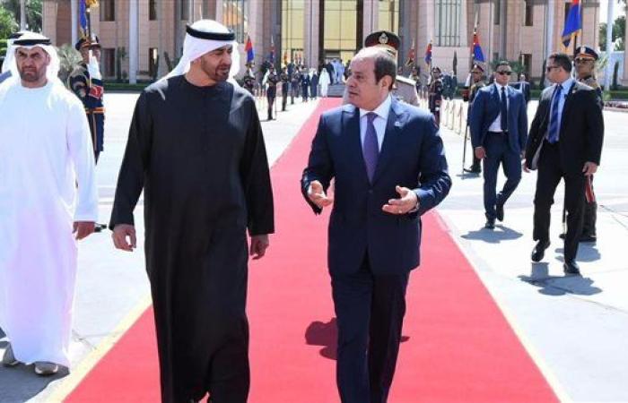 بعد زيارة سريعة.. الشيخ محمد بن زايد يغادر القاهرة بعد مباحثاته مع الرئيس السيسي