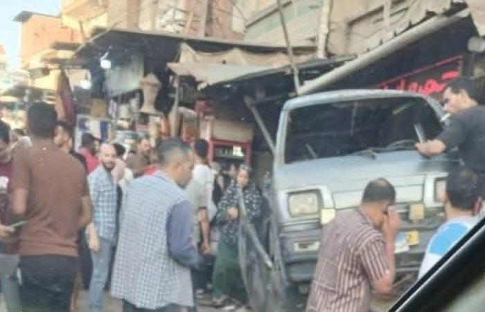 مصرع شخص وإصابة اثنين في حادث تصادم بكفر الدوار في البحيرة