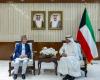 وزير الخارجية الكويتي يستقبل سفير نيبال لدى البلاد