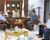 محافظ قنا يستقبل رئيس فرع البنك الزراعي المصري الجديد لبحث خدمات المزارعين