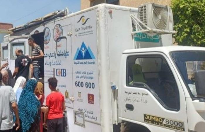 قوافل طبية مجانية تقدم خدمات علاجية متكاملة في أبو المطامير وكفر الدوار