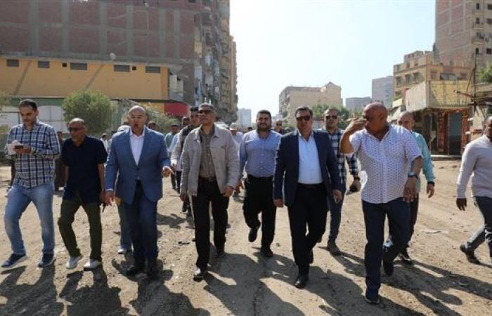 محافظ الجيزة: إدراج طرق الحفرية وأم دينار في خطط الرصف والتطوير
