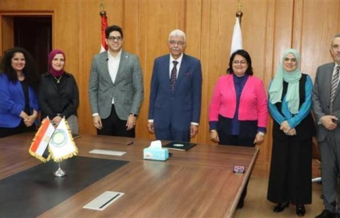 رئيس جامعة المنوفية يوقع بروتوكول تعاون مع شركة CEB لتعزيز التعاون الأكاديمي