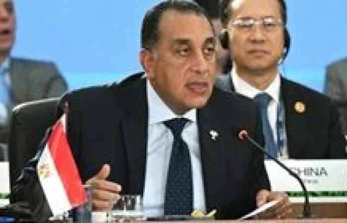 مدبولى بقمة بريكس: يجب تعزيز التعاون لتمكين التسويات المالية بالعملات المحلية