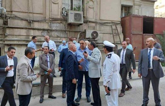 محافظ القاهرة: تشكيل لجنة هندسية لبيان مدى تأثر مبنى سنترال رمسيس من الحريق